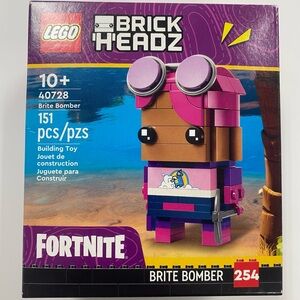 LEGO 40728 Brickheadz Fortnite Brite Bomber GWP SET New & Sealed
